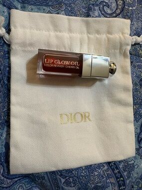 Dior Lip Glow Oil #062 with pouch NEW